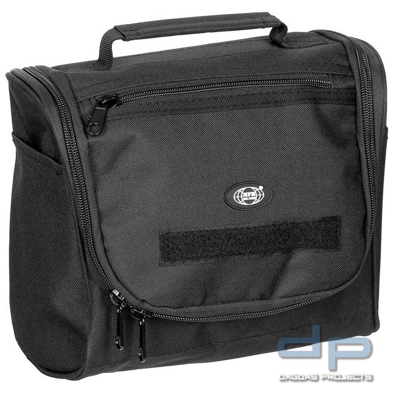 Waschzeugtasche, schwarz