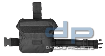 Condor Drop Leg Dump Pouch Schwarz