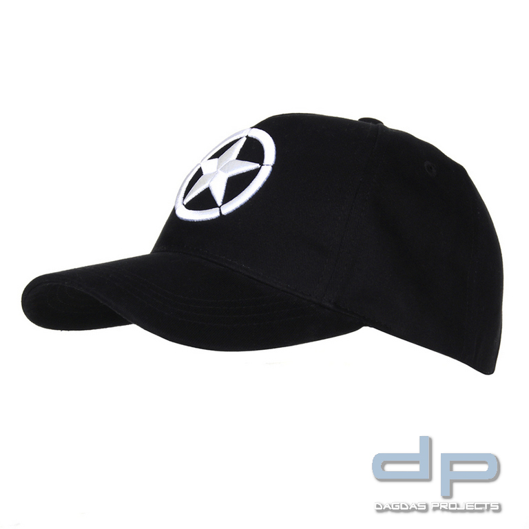 Baseball Cap Allied Star WWII 3D in verschiedenen Farben