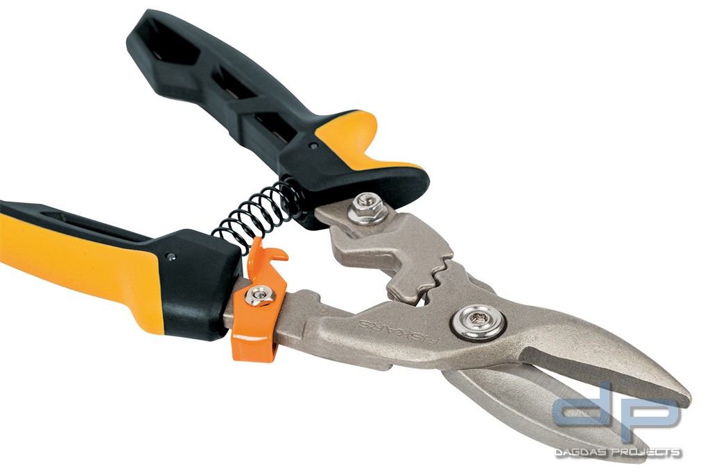 FISKARS POWERGEAR BLECHSCHERE GERADER SCHNITT