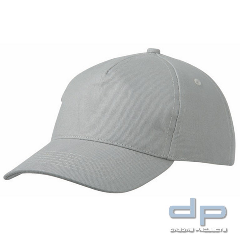 Dagdas Projetcs 5 Panel Cap heavy cotton mit Wunschdruck PHK in silber Reflex