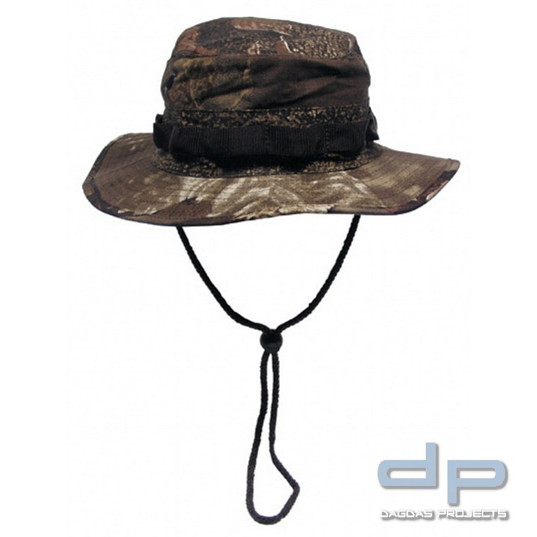 US GI Buschhut, Kinnband, Rip Stop,GI Boonie, hunter-braun