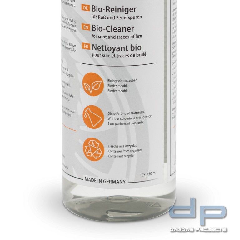 PETROMAX BIO-REINIGER PX100 FÜR RUSS UND FEUERSPUREN 750 ML