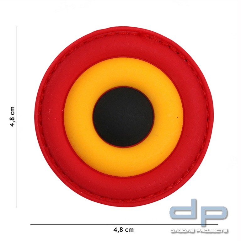 Emblem 3D PVC Belgien Air Force