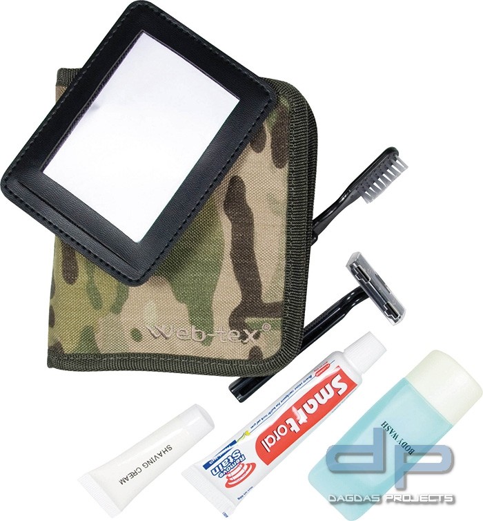 WEB-TEX Waschzeugtasche mit Inhalt
