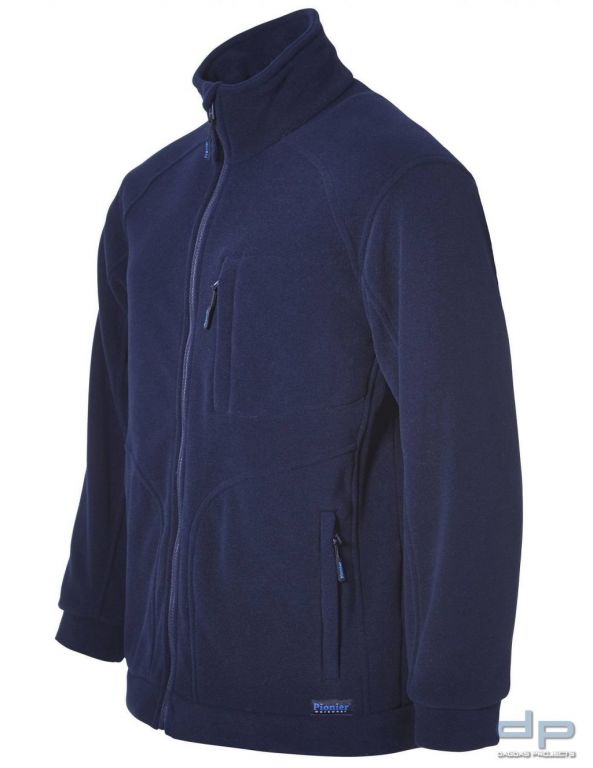 Behörden Fleece-Jacke Herren Winter Marineblau