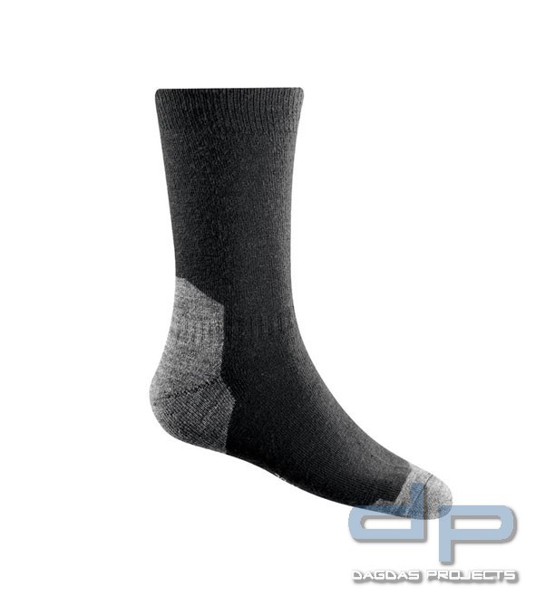 WORKPOWER WINTERSOCKEN in Schwarz/Grau