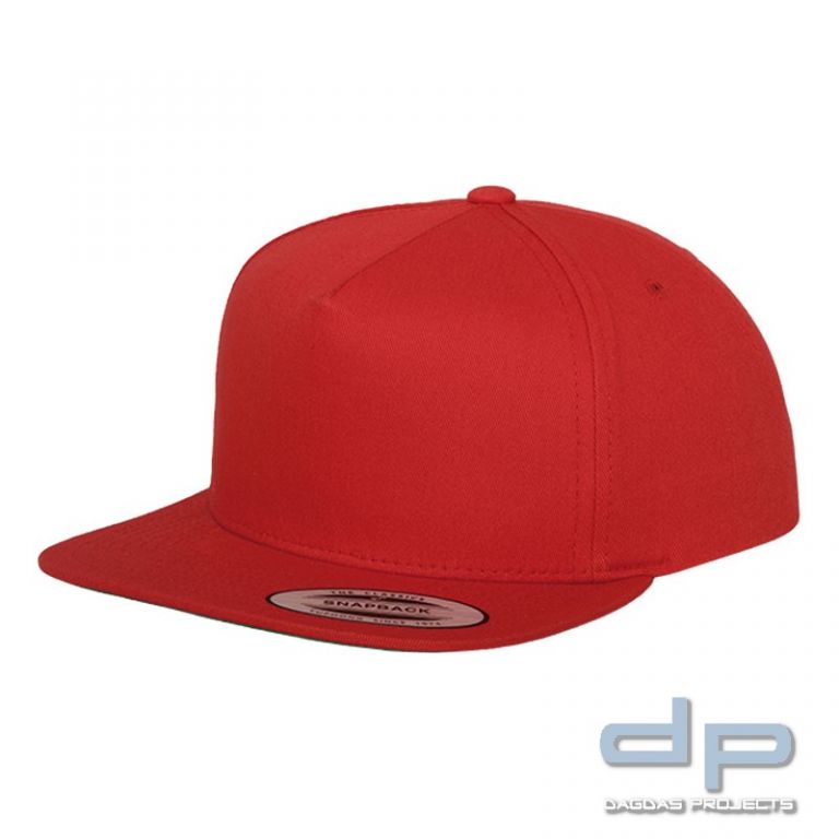 Classic 5 Panel Snapback Cap verschiedene Farben