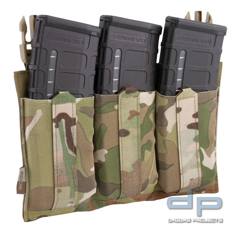 WAS LASER CUT TRIPLE LOW PROFILE 5.56 MAG PANEL