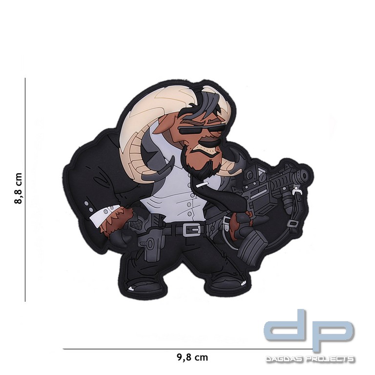 Emblem 3D PVC Wick Ox No.6