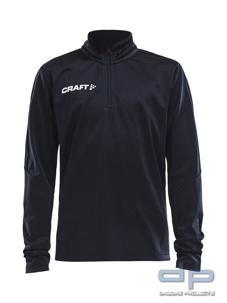 Craft PROGRESS Halfzip Langarmshirt für Kinder in verschiedenen Farben