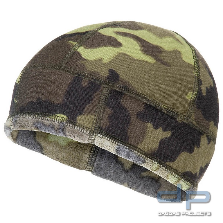 Strickmütze, "Beanie", woodland, fein gestrickt