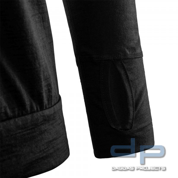 ACLIMA HERREN LIGHTWOOL HOODIE JET