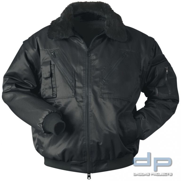 NORWAY-Pilotenjacke in Schwarz