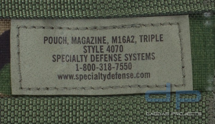 US MOLLE Magazintasche Triple M4 Neuwertig