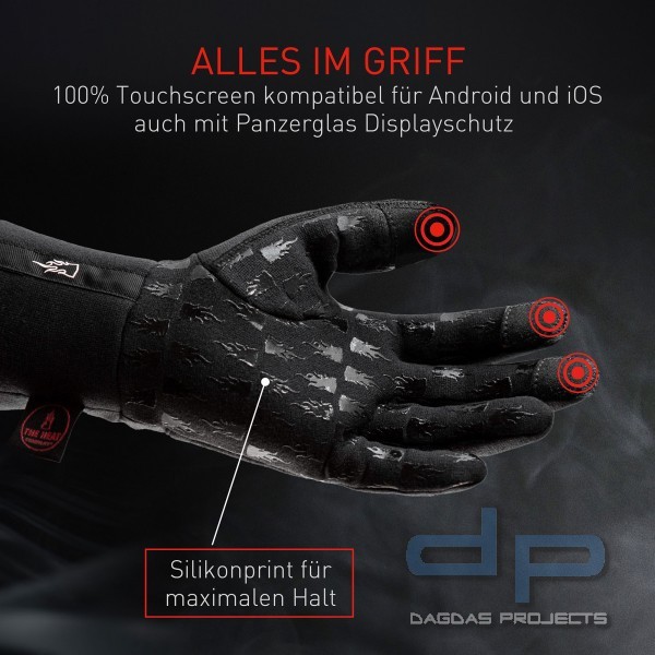 THE HEAT COMPANY HANDSCHUH MERINO LINER PRO