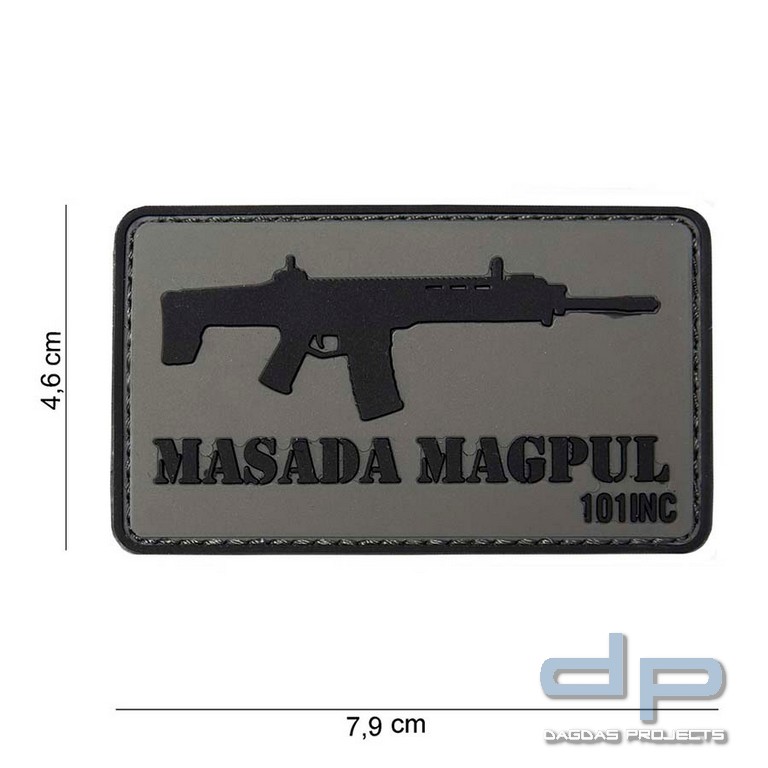 Emblem 3D PVC Masada Magpull