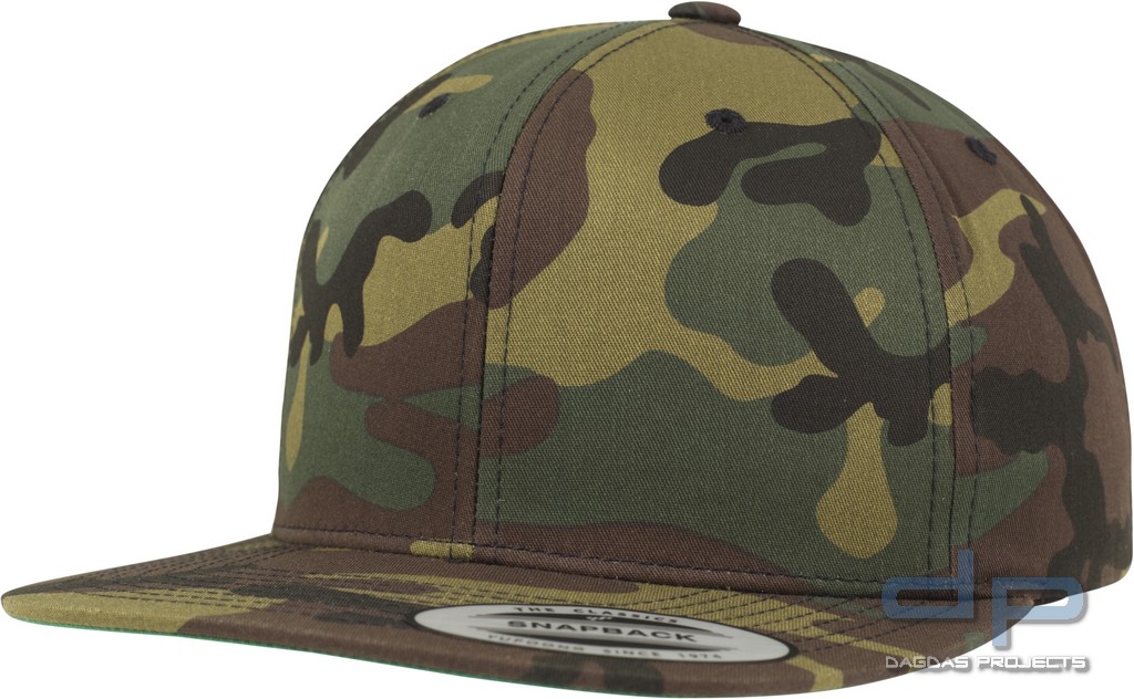 Camo Classic Snapback Cap