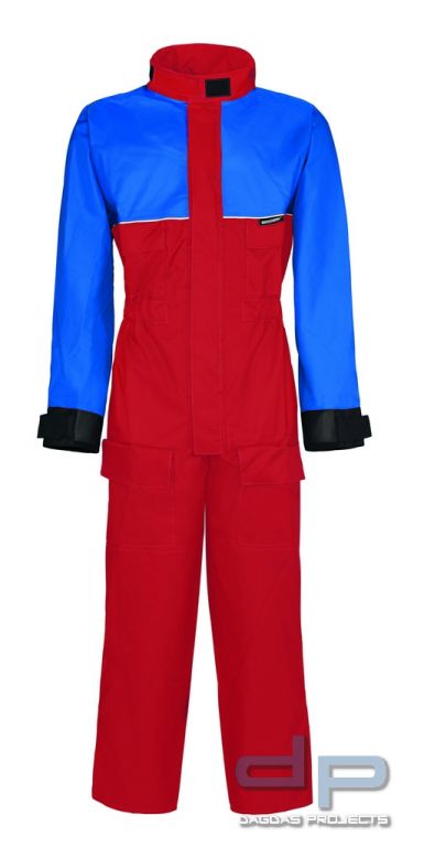 gammatex® Wetterschutzkleidung Overall Multistar royal rot