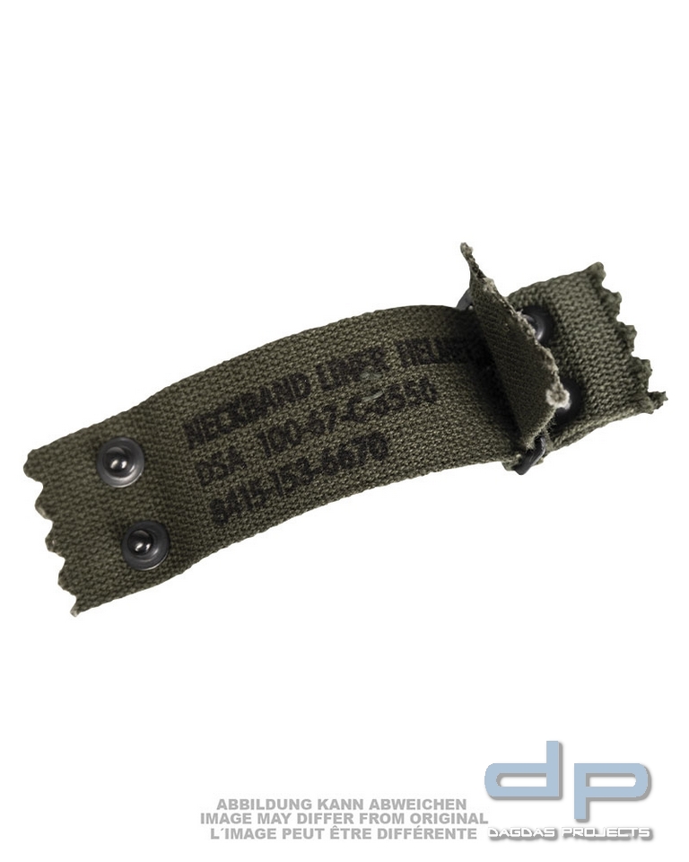 US NECK BAND M.DRUCKK.F.LINER M1 NEUW. VPE 10