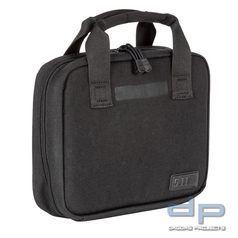 5.11 Double Pistol Case in Schwarz