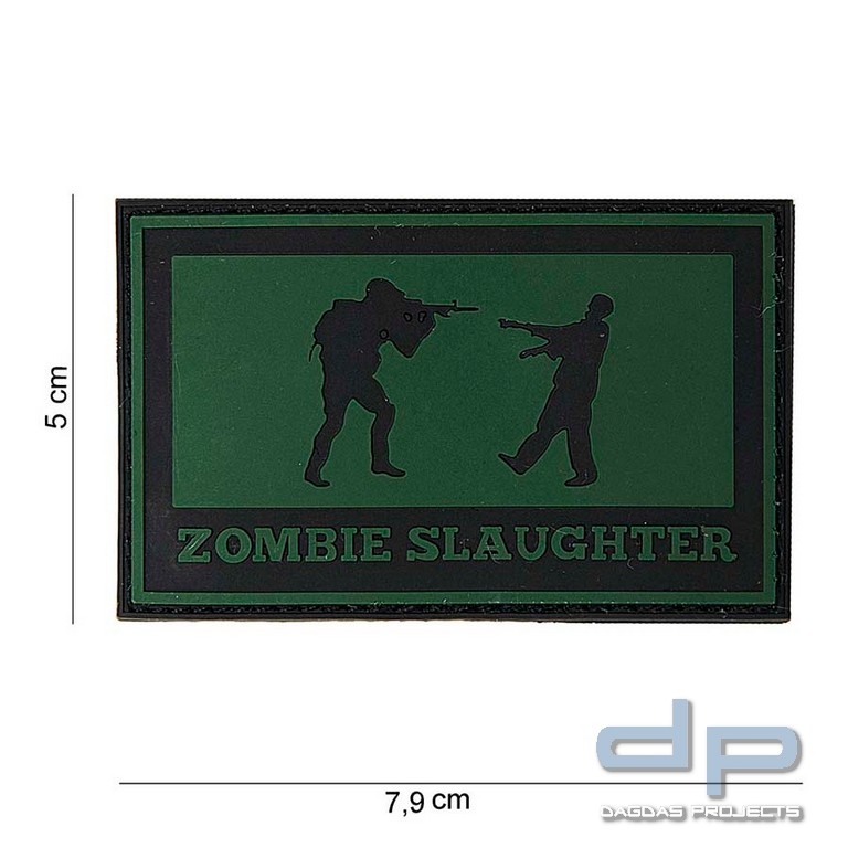 Emblem 3D PVC Zombie Slaughter