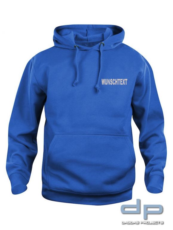 Hooded Sweat mit Wunschaufdruck in verschiedenen Farben