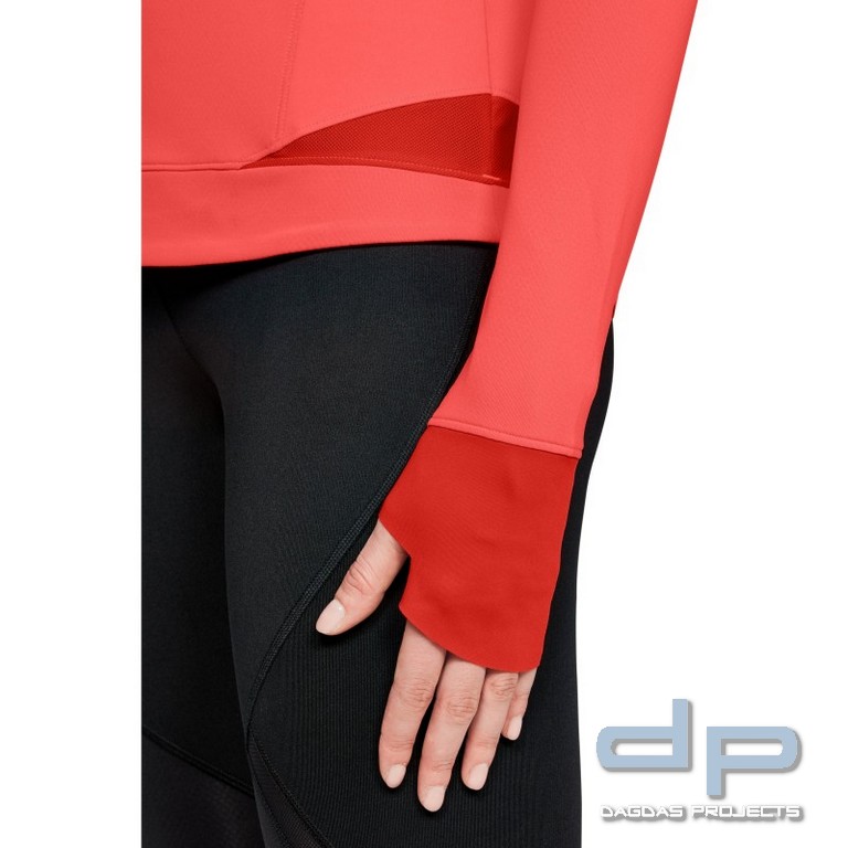 Under Armour® Damen Pullover Reactor Run Funnel ColdGear®, fitted