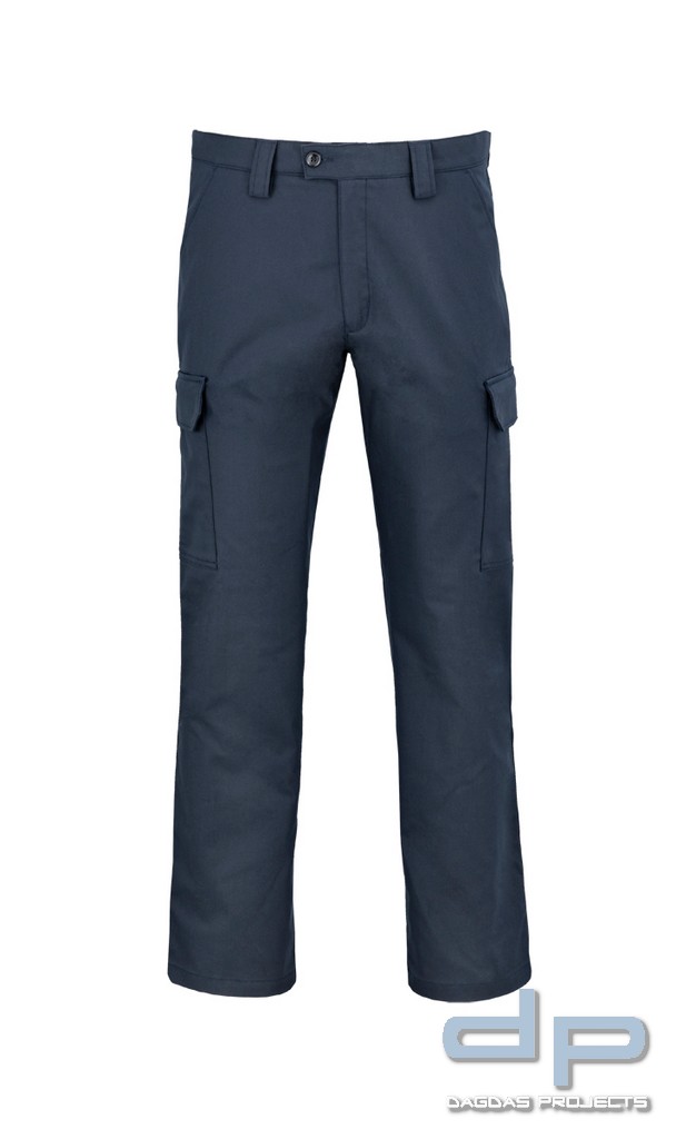 Damen Winter Diensthose mit Aufdruck in reflex Silber