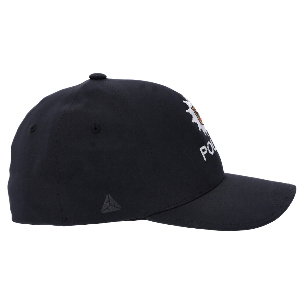 FLEXFIT DELTA CAP "POLIZEI HAMBURG", SCHWARZ