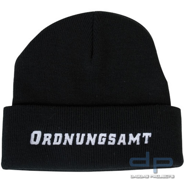 Wintermütze "Ordnungsamt"