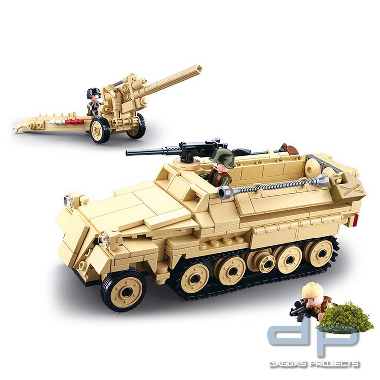 Sluban WWII German Half Track M38-B0695 #16104