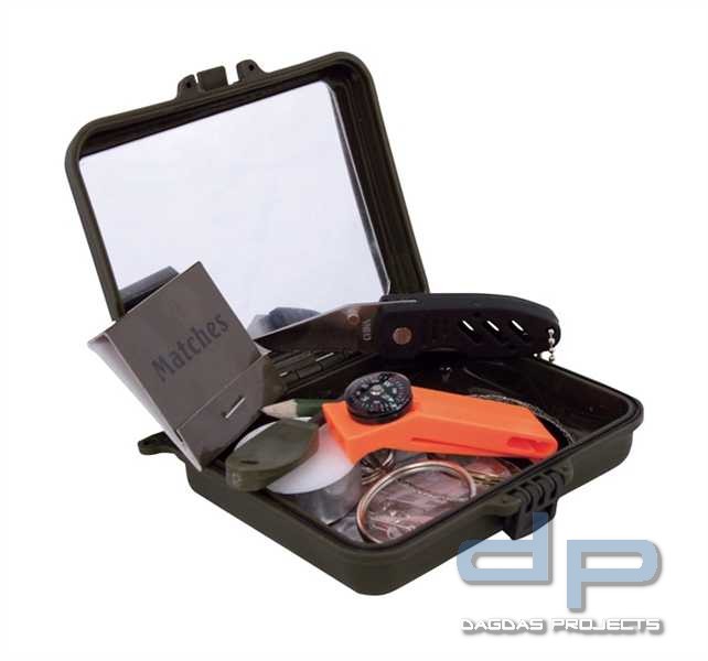 Survival Kit in Kst.Box - Überlebensset