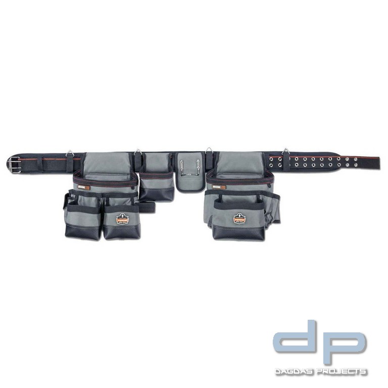 Ergodyne Werkzeuggürtel, 34 Taschen -Synthetikgewebe Arsenal 5504