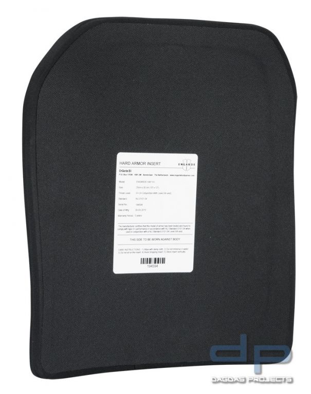 EnGarde Schutzplatte DYNEEMA Level III+