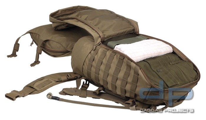 Source Double D Hydration Cargo Pack Schwarz oder Coyote