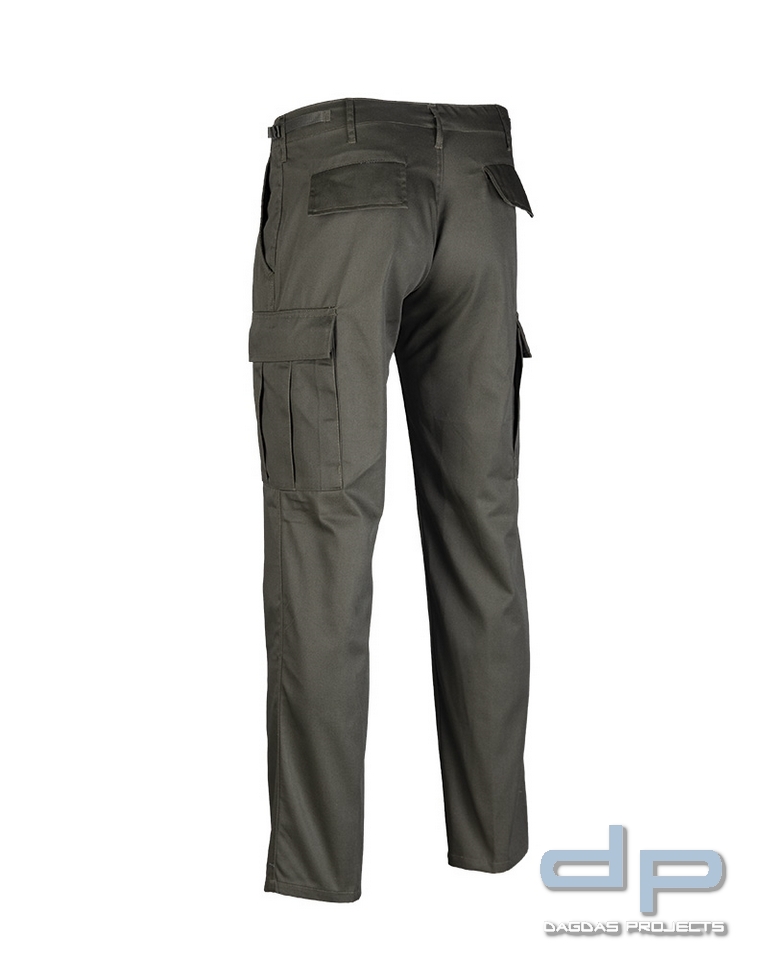 US RANGER HOSE TYP BDU ′STRAIGHT CUT′ OLIV VPE 2