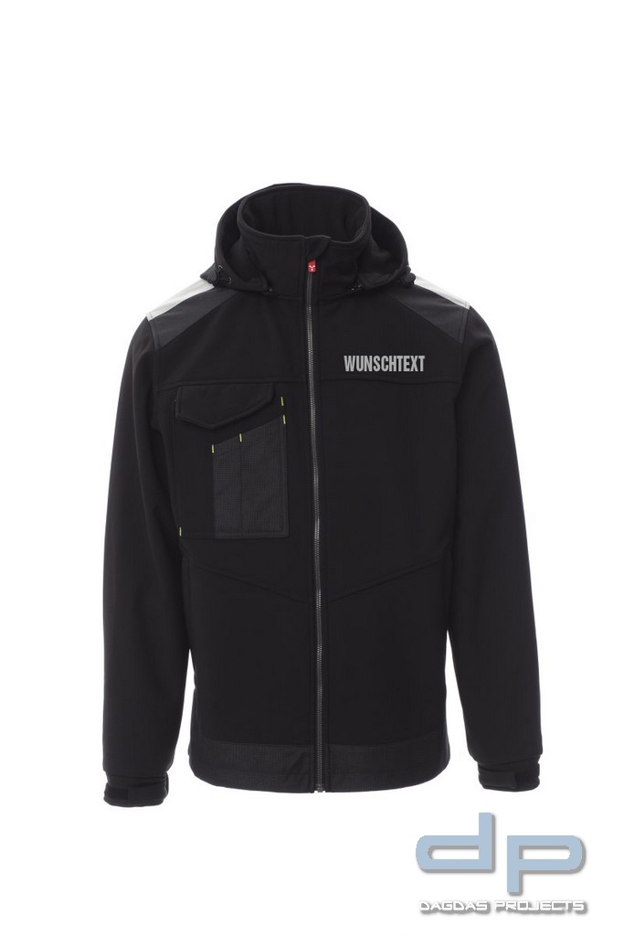 Payper Behörden Softshell Jacke "PERFORMER 2.0" in verschiedenen Farben mit Aufdruck nach Wunsch
