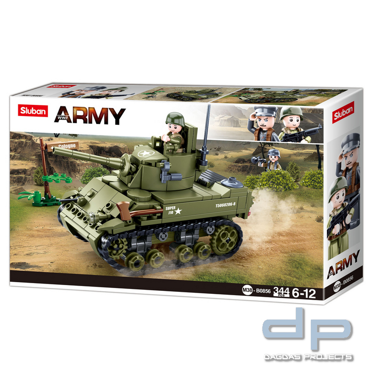 Sluban Allied Light tank M38-B0856 #16103