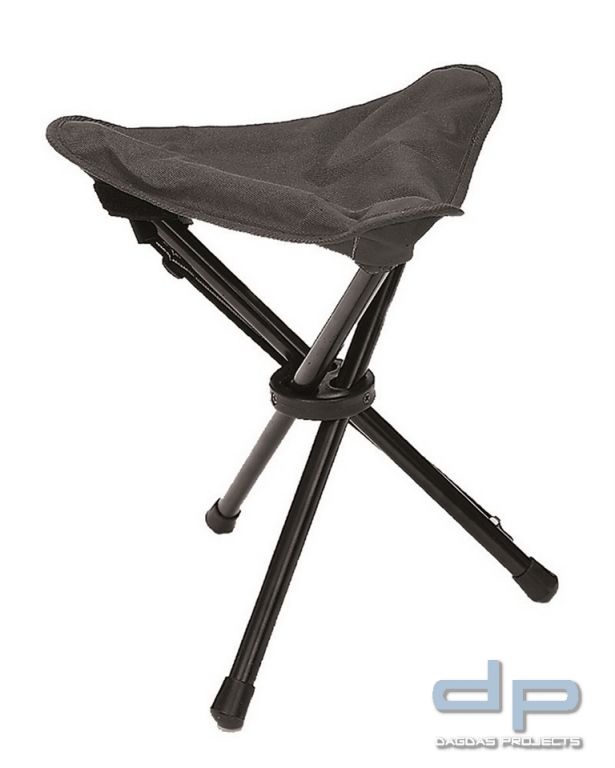 DREIBEIN KLAPPHOCKER SCHWARZ VPE 5