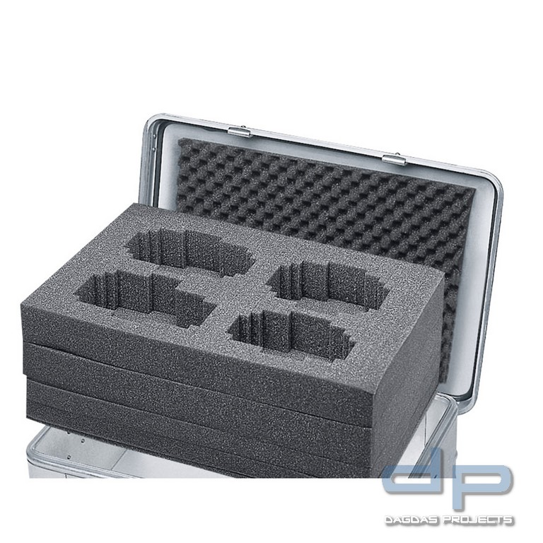 Zarges Würfel-Stanzset für EuroBox und FireBox 550 x 350 x 220 mm