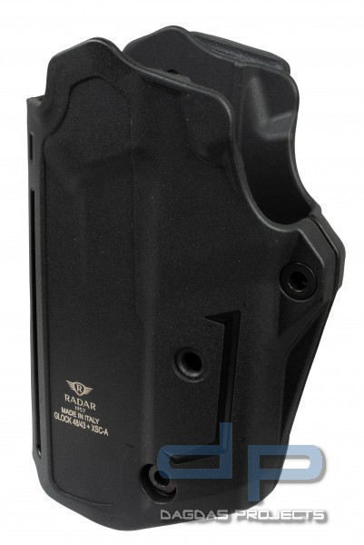 RADAR IWB HOLSTER TPU GLOCK 48/43/43X + LICHTMODUL XSC-A