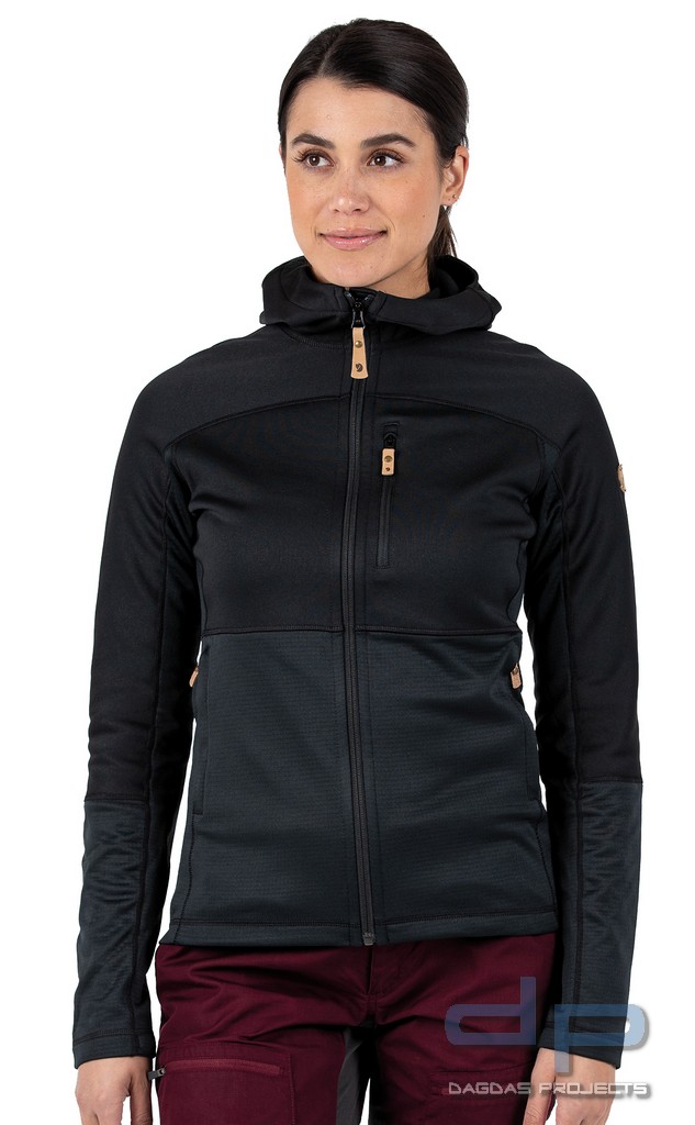 FJÄLLRÄVEN ABISKO TRAIL FLEECE WOMENS HOODIE