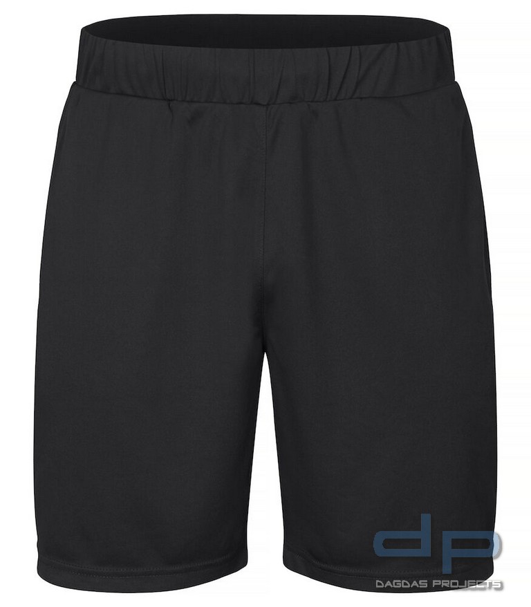 Basic Active Shorts in verschiedenen Farben mit Wunschaufdruck