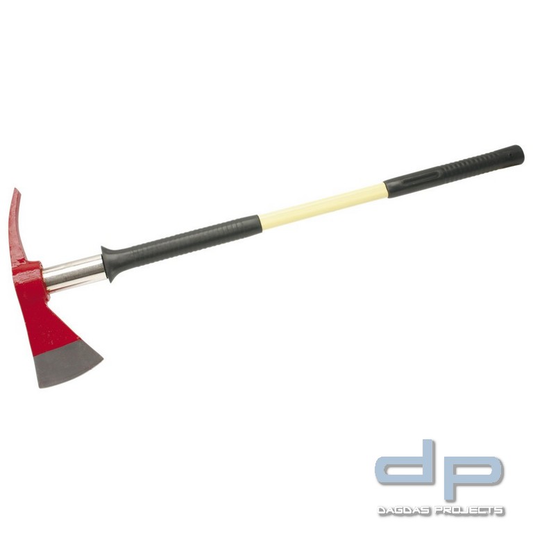 Feuerwehraxt DIN 14900 mit Fiberglasstiel
