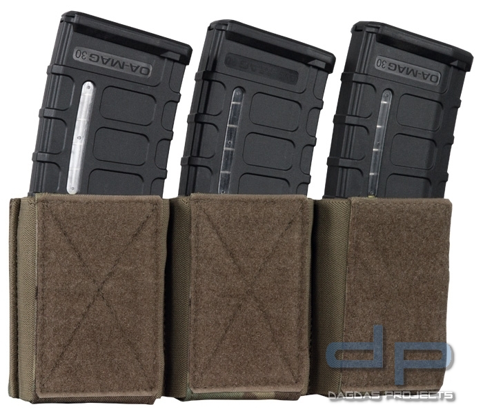 Warrior Triple Velcro Mag Pouch - Klettbar