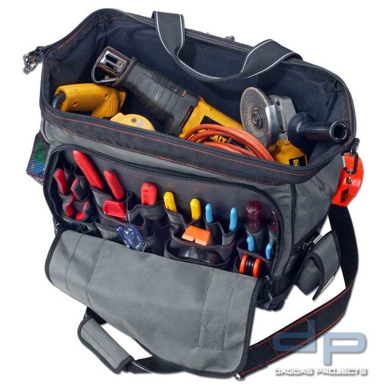 Ergodyne Werkzeugtasche mit großer Seitenöffnung Arsenal 5815, grau