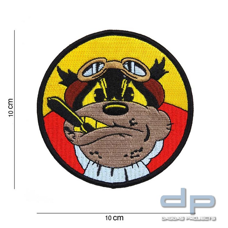 Emblem Stoff Flying Bulldog #4078