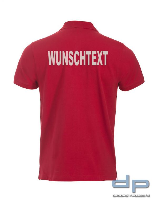 Jugendfeuerwehr Polo mit Aufdruck nach Wunsch in verschiedenen Farben