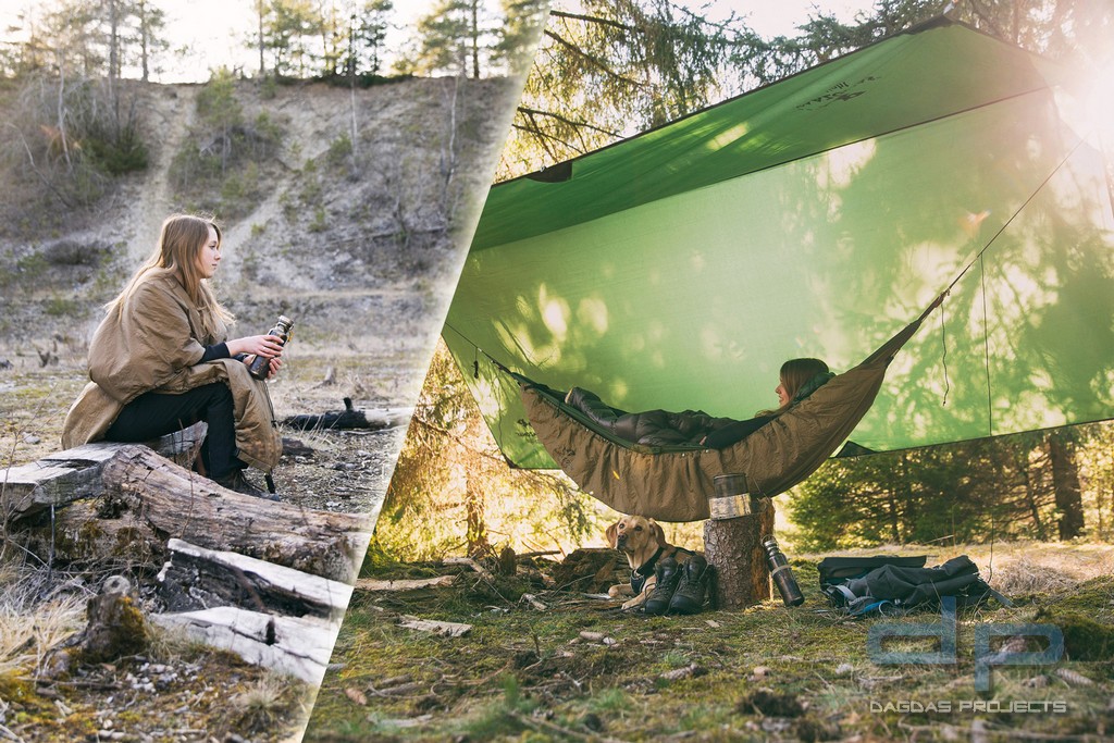 AMAZONAS UNDERQUILT-PONCHO 2-IN-1